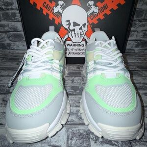 Brand X Studio Men’s Tennis Shoe Size 10.5 Green Color Way